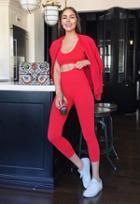 Touche La X Morgan Stewart Brendan Bomber Jacket As Seen On Olivia Culpo