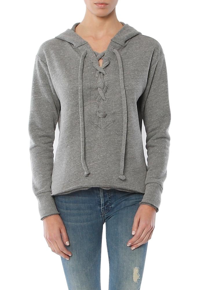 Lna Lace Up Hoodie