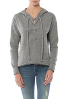 Lna Lace Up Hoodie
