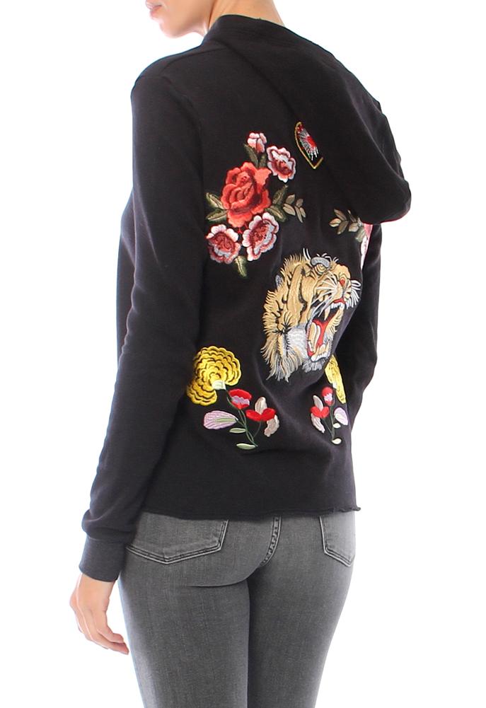 Nation Ltd Echo Park Hoodie With Patches