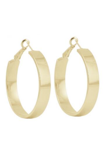Lisa Freede Large Jennifer Hoop Earrings