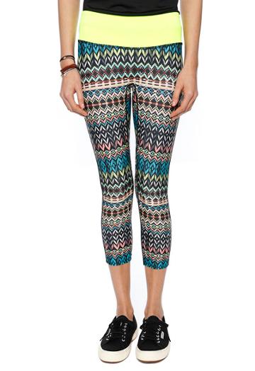 Prismsport Aztec Capri Leggings