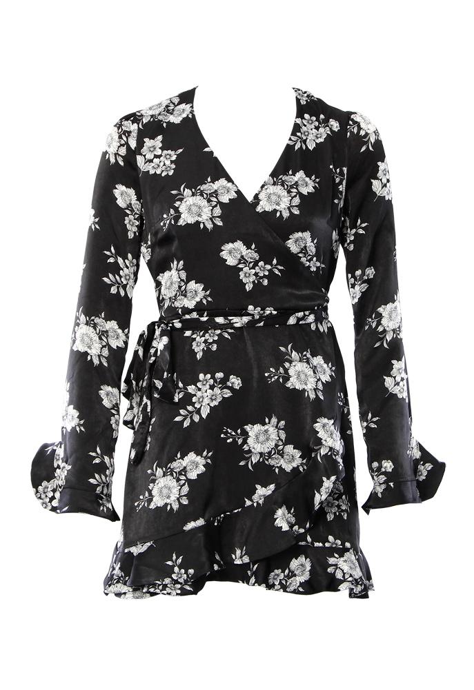 Donna Mizani Eliza Wrap Dress