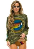 Aviator Nation Camo Crew Sweatshirt
