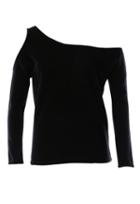 Minnie Rose Must Have Cashmere Open Shoulder Sweater