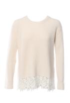 Generation Love Whitney Sweater With Lace Embroidered Hem