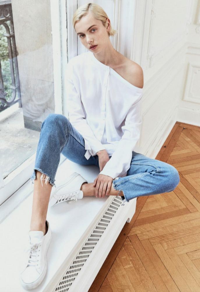 3x1 W4 Straight Leg Crop Jean