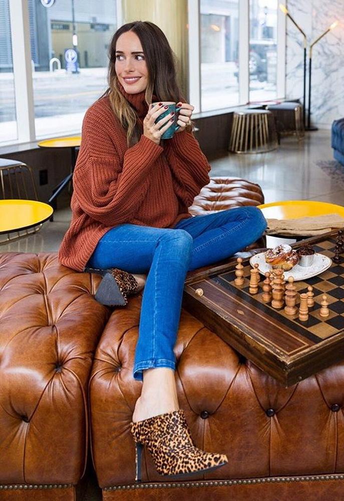 Free People Swim Too Deep Pullover As Seen On Louise Roe