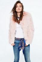 Sam. Emma Collarless Fox Fur Jacket