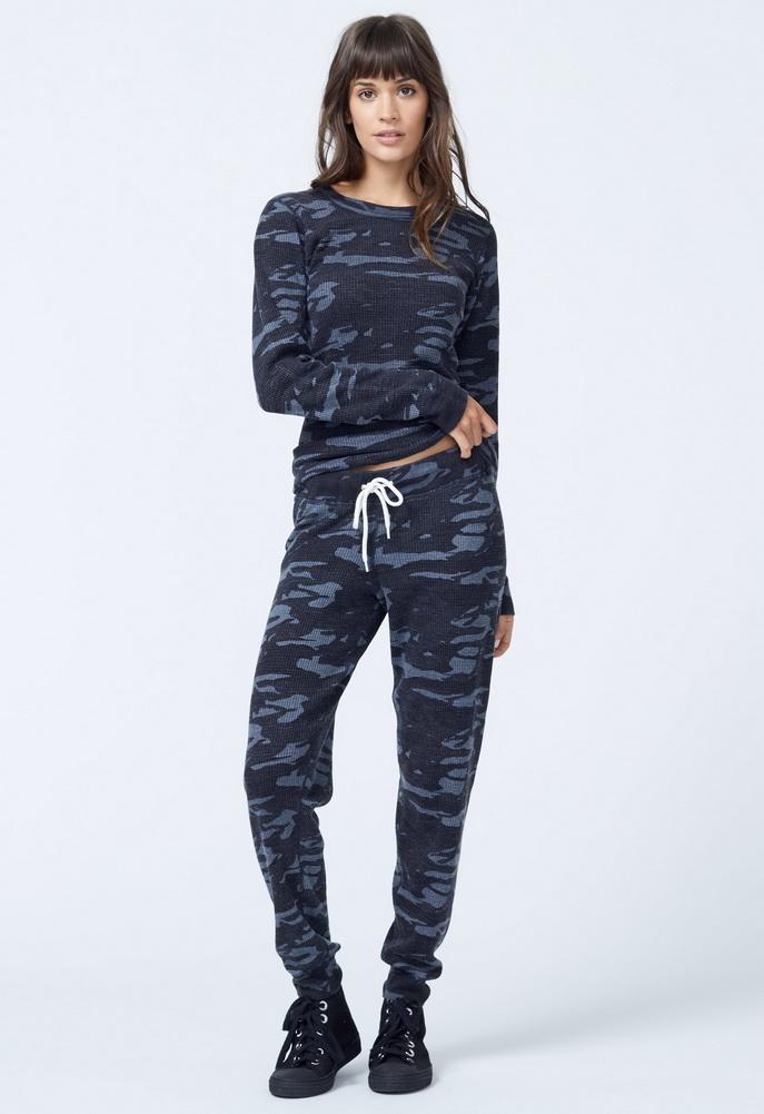 Monrow Camo Thermal Long Sleeve