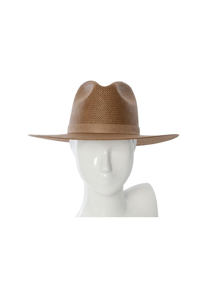 Janessa Leone Adriana Short Brimmed Fedora