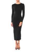 David Lerner Low Back Midi Dress