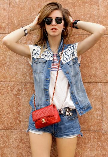 Ray-ban Rb3016 Clubmaster 49mm Sunglasses As Seen On Chiara Ferragni Of The Blonde Salad