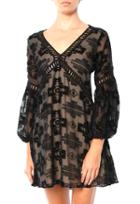Liv Navajo Velvet Mini Dress