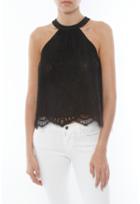 Alexis Guido Lace Top With Scallop Detail