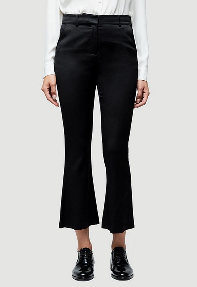 Frame Denim Crop Flare Trouser