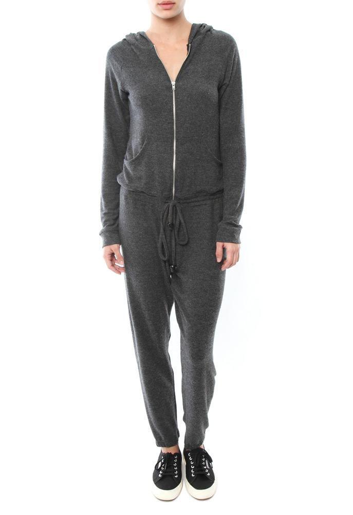 Michael Lauren Fargo Long Sleeve Zip Up Jumpsuit
