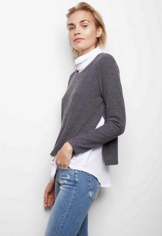 Generation Love Willa Double Layer Sweatshirt