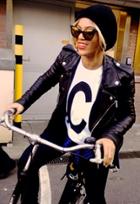 Blk Dnm Oversized Motorcycle Jacket As Seen On Beyonce