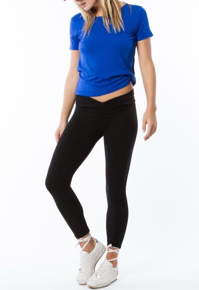Monrow Overlap Waistband Legging