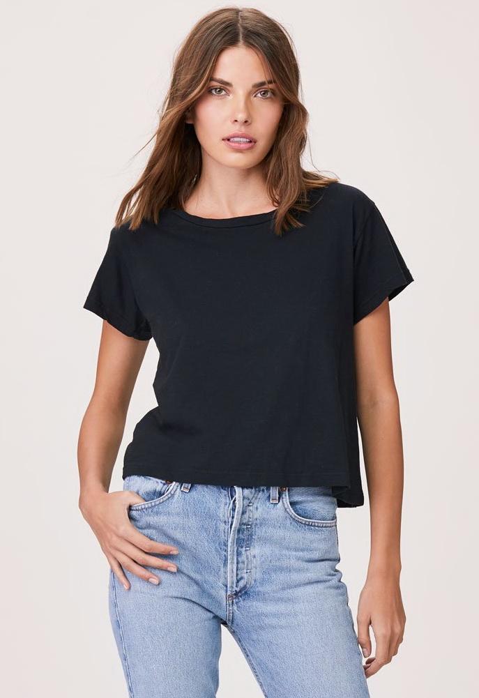 Lna Essential Cotton Shaden Crew Neck Tee