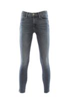 Frame Denim Le High Skinny Jean With Raw Edge Slit Rivet