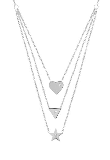 Alex Mika Triple Layer Necklace
