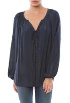 Ramy Brook Patricia Lace Up Top