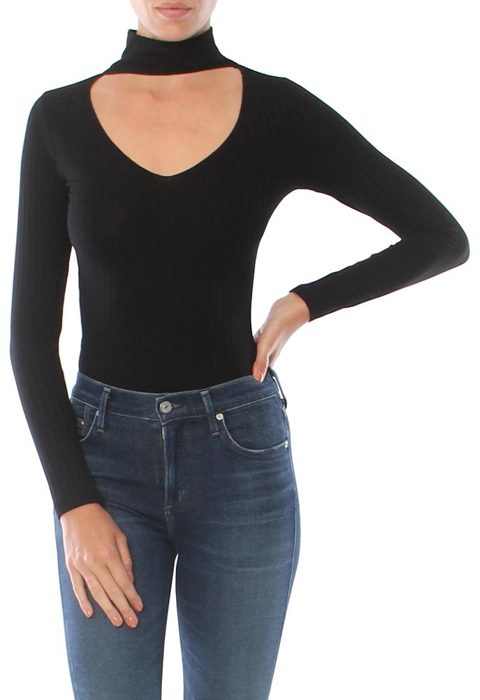 Lna Detached Turtleneck Bodysuit