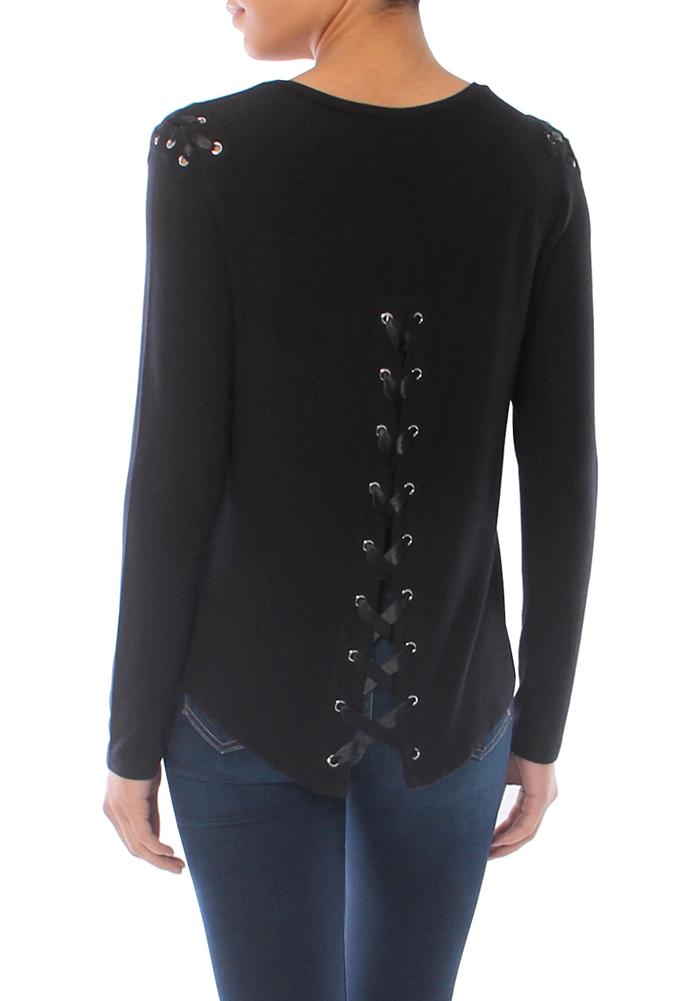 Generation Love Pauline Lace Up Top