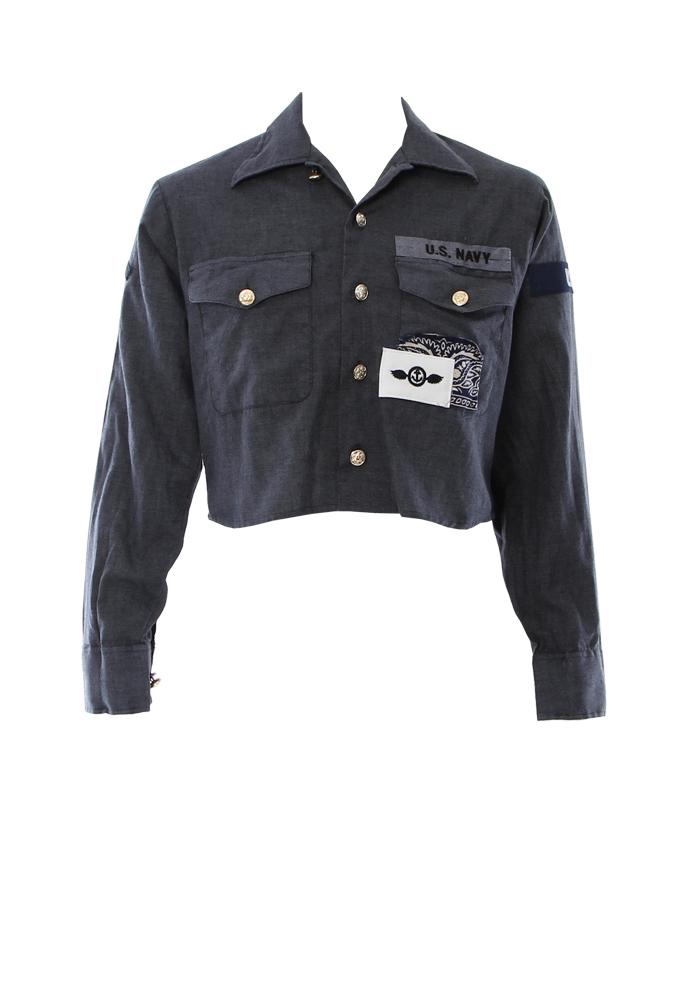 Riley Vintage Midnight Officer Jacket