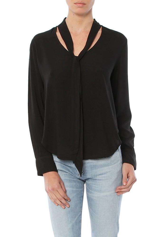 Bella Dahl Neck Tie Shirt