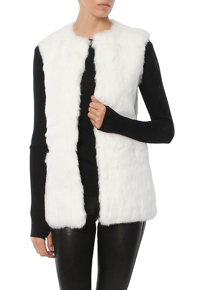 Suncoo Esteban Fur Vest