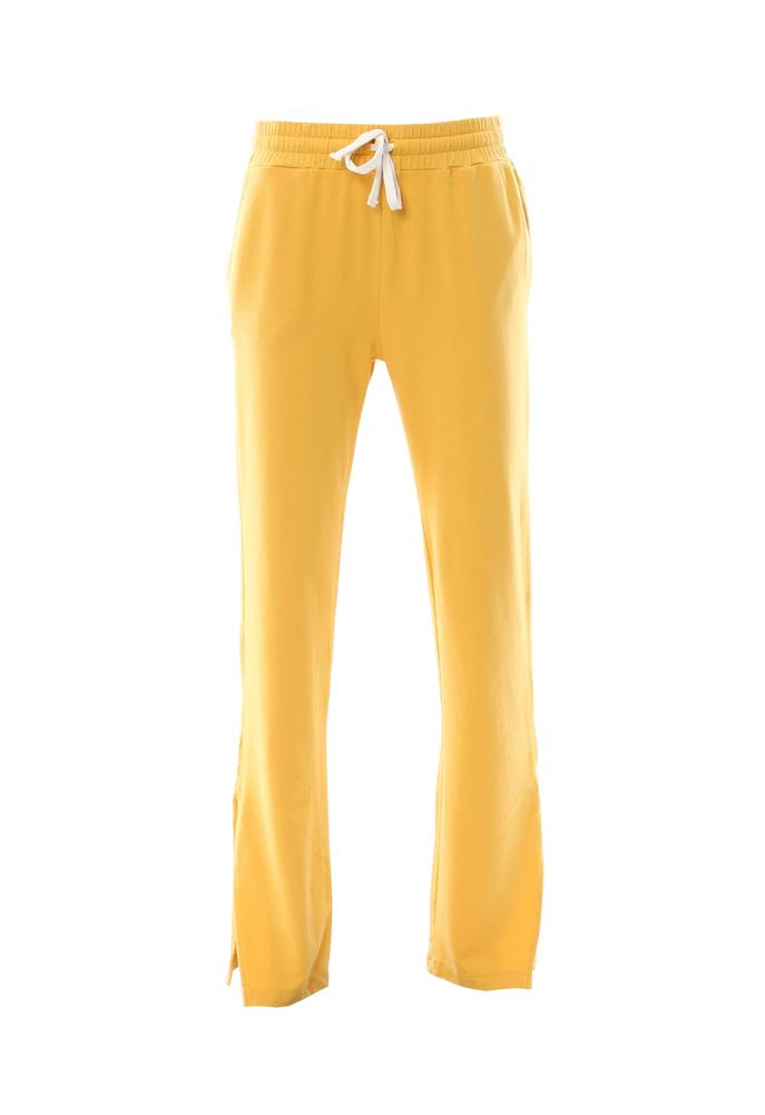 Monrow High Waist Sweatpant With Side Slits