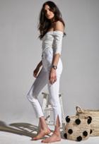 Mcguire Bella High Rise Skinny Jean With Slits