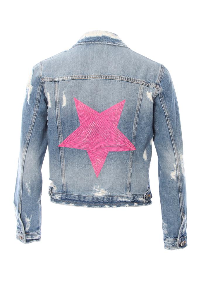 Hipchik Star Denim Jacket