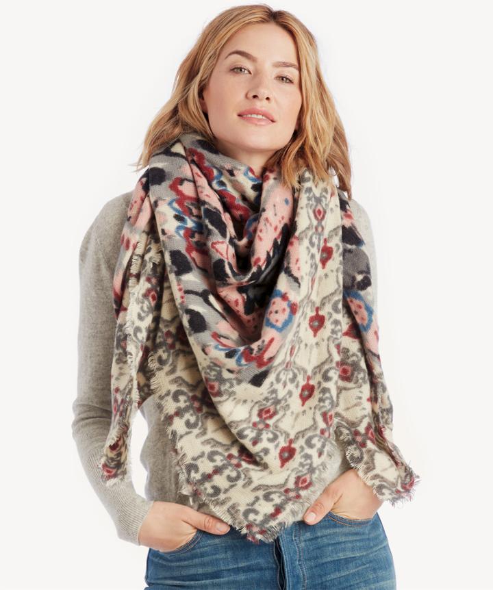 Sole Society Sole Society Baroque Pattern Scarf