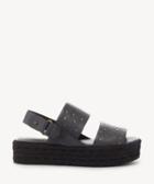Kelsi Dagger Brooklyn Kelsi Dagger Brooklyn Devon Flatsform Espadrille Black Size 6 Leather From Sole Society