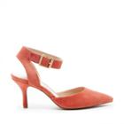 Sole Society Sole Society Olyvia Halo Ankle Strap Pump - Ocean Coral-5.5
