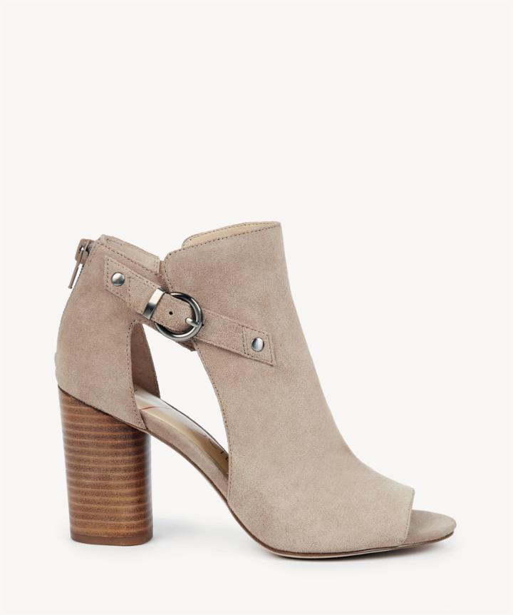 Sole Society Sole Society Sally Cut Out Sandals Warm Taupe Size 5 Suede