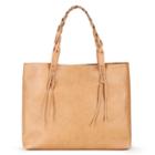 Sole Society Sole Society Amal Tote W/ Braided Handles - Camel
