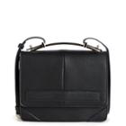 Sole Society Sole Society Krista Vegan Top Handle Crossbody Bag In Color: Black Leather