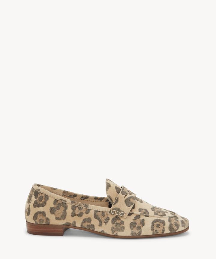 Vince Camuto Vince Camuto Women's Macinda Smoking Slippers Flats Natural Size 5 Suede From Sole Society