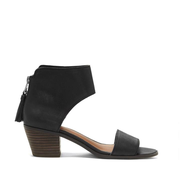 Lucky Brand Lucky Brand Barbina Mid Heeled Sandal - Black