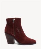 Lucky Brand Lucky Brand Women's Ramses Side Zip Bootie Sable Size 6 Leather Suede From Sole Society