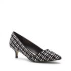 Sole Society Sole Society Desi Kitten Heel Pump - Black White Multi-7.5