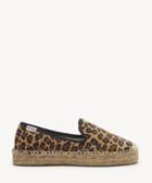 Soludos Soludos Women's Haircalf Platform Smoking Slippers Espadrille Leopard Size 6 From Sole Society