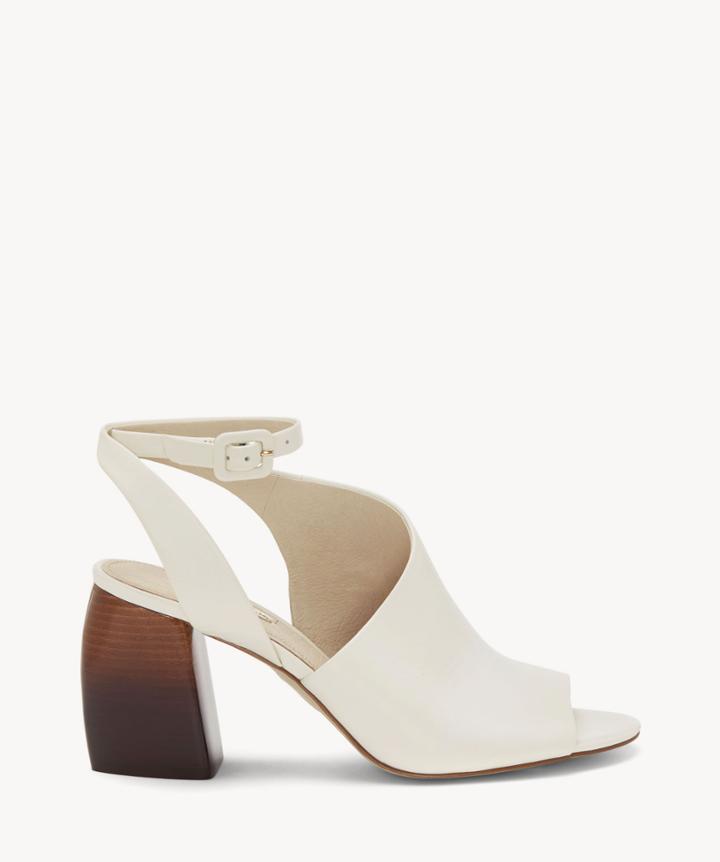 Louise Et Cie Louise Et Cie Women's Kyvie Slingback Block Heels Dutchess Silk Size 5 Leather From Sole Society