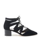 Sole Society Sole Society Kitt Cage Lace-up Sandal - Black-5