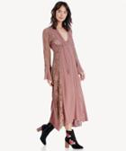 Astr Astr Women's Anastasia Dress In Color: Dark Mauve Size Large From Sole Society